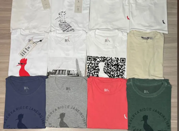 Camiseta RESERVA Atacado - camisetas masculinas para revender Fornecedor Roupas de Marca