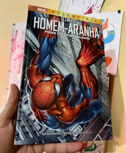 Ultimate homem aranha poder e responsabilidade Marvel essenciais 