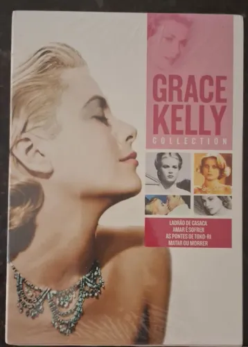 Coleção de Filmes da Grace Kelly 5 DVDs lacrados