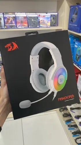 HeadSet Redragon Pandora RGB - Novo Lacrado - Parcelamos Sem Juros