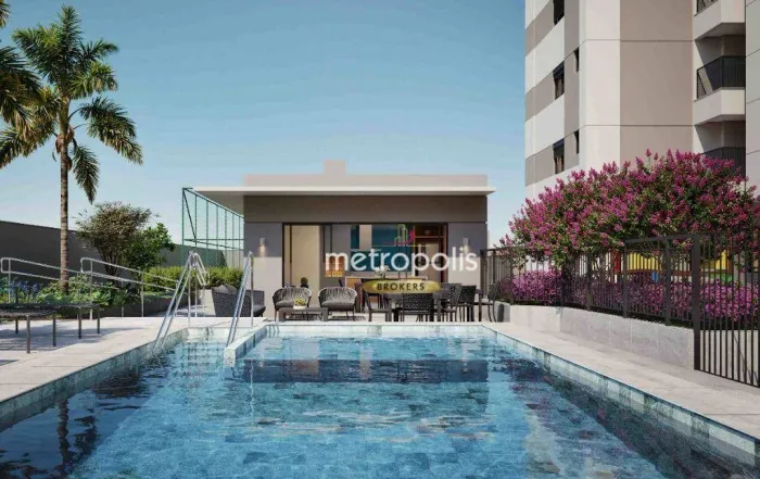Apartamento à venda, 93 m² por R$ 1.045.000,00 - Campestre - Santo André/SP
