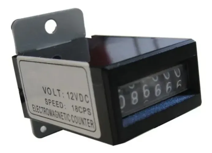 Contador Mecânico Analógico elétrico eletrônico 12V