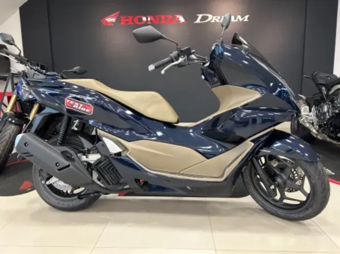 pcx 160 abs dlx PRETO COM CARAMELO
