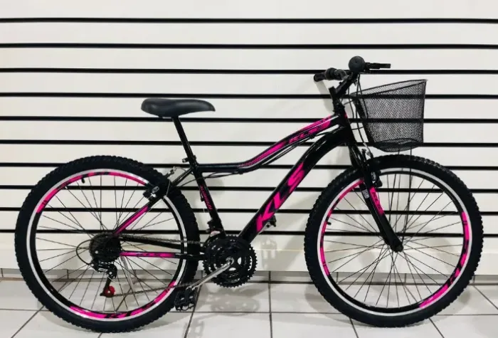 Bicicleta 26 Alumínio Kls Sport Gold Rebaixada V/B 21v. Fem
