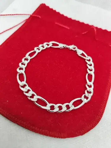 Pulseira 3X1 NOVA BANHADA A PRATA 925