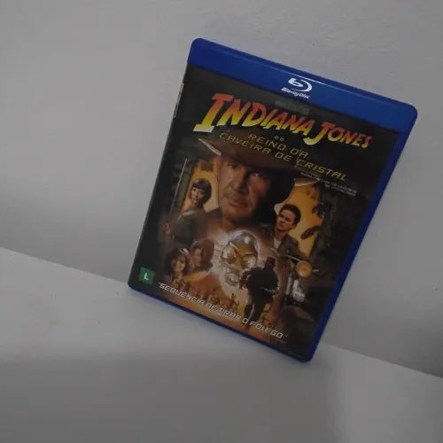 Blu-Ray Indiana Jones Reino da Caveira de Cristap