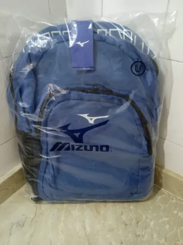 Mochila Mizuno Sky Unissex Azul Importado Original Nova 