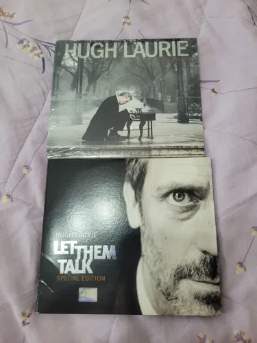 CDs Hugh Laurie - Let Them Talk e Didn't It Rain