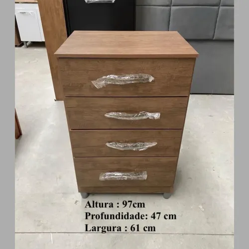 Cômoda com 4 gavetas - entregamos hoje 