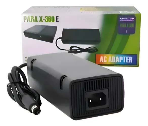 Fonte Xbox 360 Super Slim Bivolt 1 Pino 110/220v Nova Lacrada - Com Garantia - Entregamos