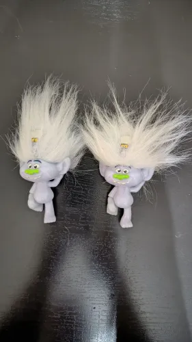 Guy Diamond bonecos miniatura da franquia Trolls.
