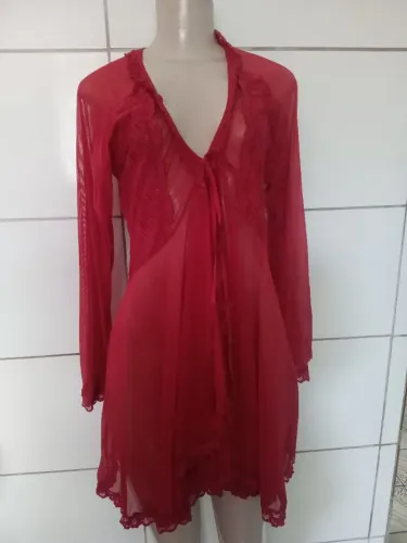 Camisola linda diamante lingerie