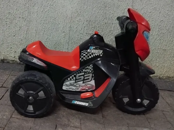 Moto Elétrica Infantil Banmoto 53