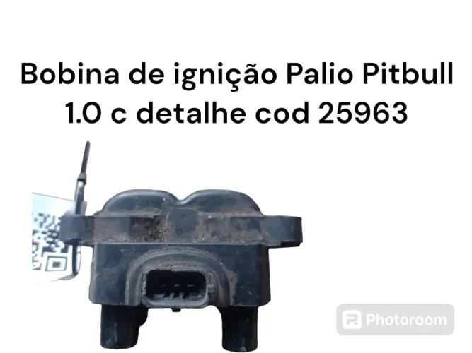 Bobina De Ignição Fiat Palio Pitbull 1.0 C/detalhe Cod 25963