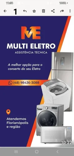 Consertos em máquinas de lavar roupas, lava e seca, geladeira  etc...