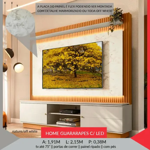 Painel Home Guararapes C/ LED