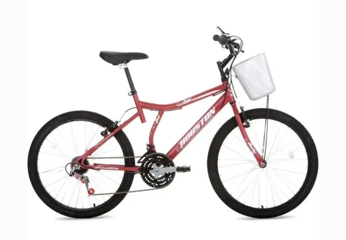 Bicicleta Houston com Cesta - Ideal para Passeios