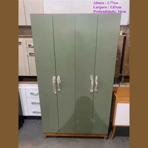 Multiuso com prateleiras 4 portas - entrego hoje 