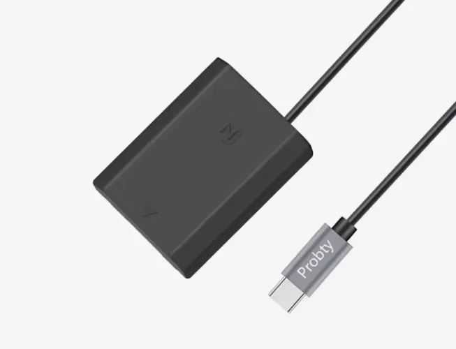 Bateria Fake Fz100 Dummy Pd20W Conexão Usb-C Sony A6600 A7Iii A9s Fx30 A6700 A,7Cii A9R
