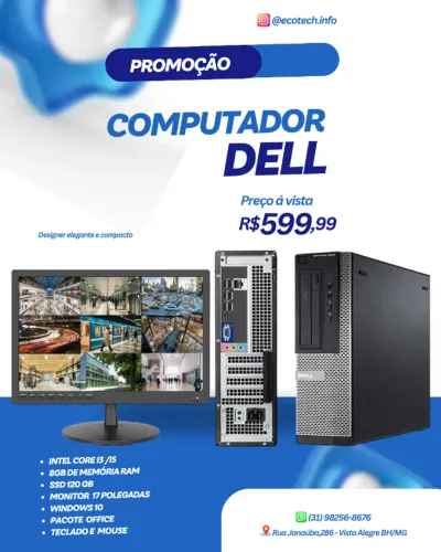 COMPUTADOR DELL I3 / I5