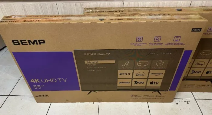 Lacrada Tv Smart Semp ROKU RK8600 4K UHD HDR