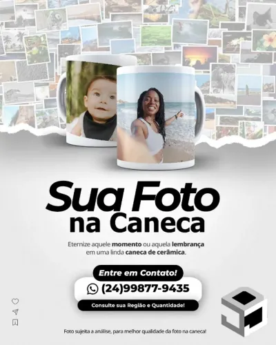 Caneca Personalizada com sua Foto