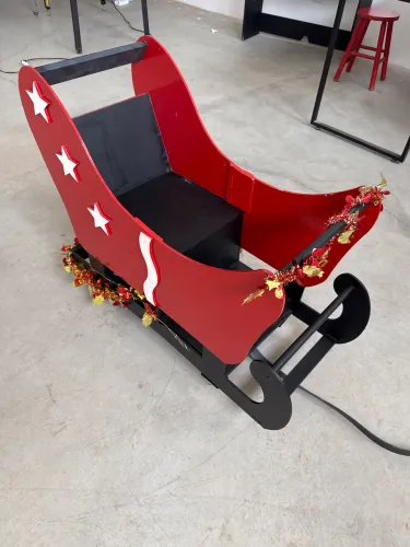 Treno infantil de natal para eventos