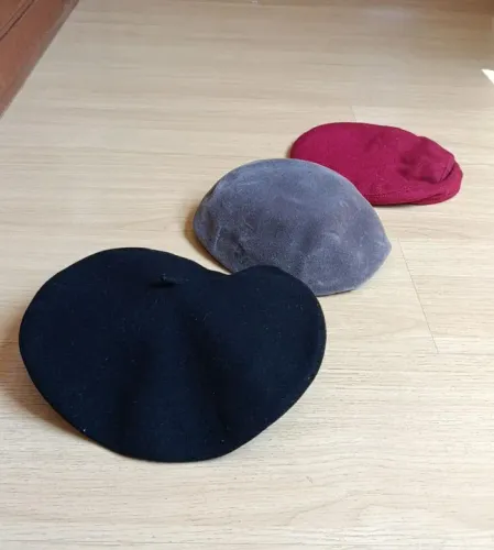 Boinas estilo francês 