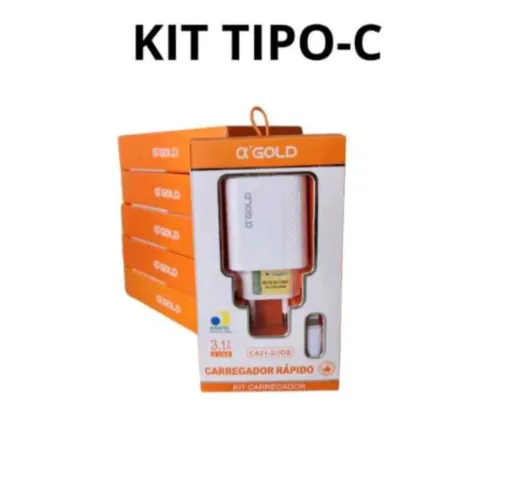 Carregador Rápido Tipo C para Smartwatch - A'Gold