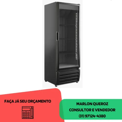 Cervejeira 500 Litros Braslar Porta de Vidro