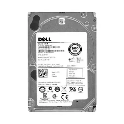 Hd dell 900gb 10k sas pn 06jrn4