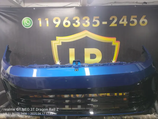 Parachoque Dianteiro Volkswagen Virtus 2023 2024 2025 C/Grade Inferior Original 