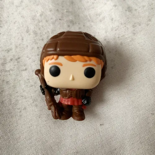 Ron Weasley Quadribol - Coleção Kinder Joy Harry Potter