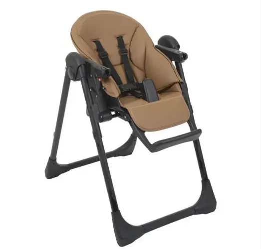 Cadeira de alimentação burigoto prima pappa caramelo
