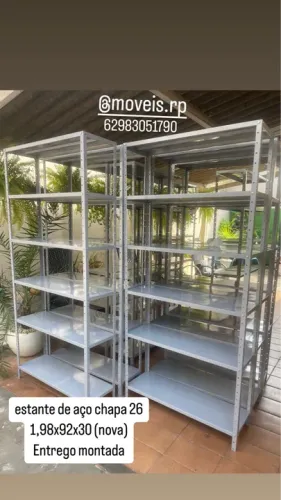 Estantes de Metal para Escritório