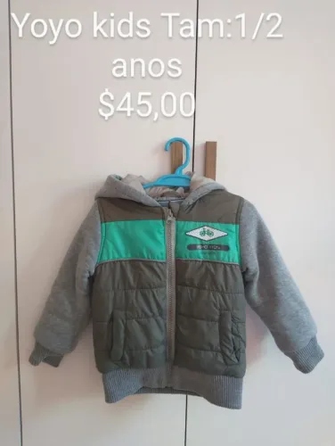 Casaco Yoyo Kids 1/2 anos - Conforto e Estilo!