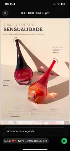 Perfumes True Passion Mary Kay