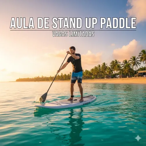 Aula de Stand Up Paddle