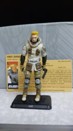 Gi Joe - Duke - Resolute - Comandos em Ação - Hasbro