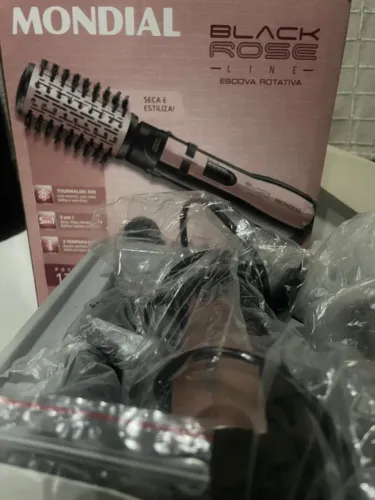 Faço troca ? Secador de cabelo Mondial Black Rose 1200W 5em1