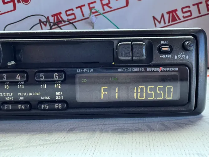 Toca fita rádio pioneer keh-p4250 novo zero raridade na promoção