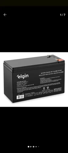 Bateria nobreak nova 12V 7A