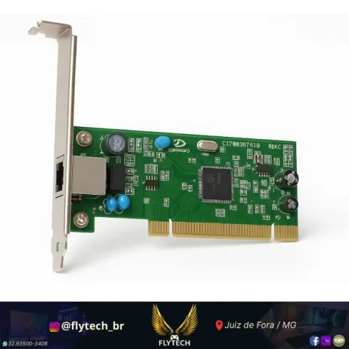 Placa de Rede - Conexão Rápida e Estável para Seu PC