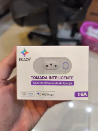 Tomada Inteligente 16A Com monitoramento de energia