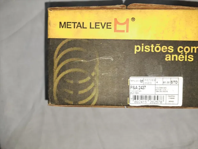 Jogo pistão motor AP MI 1.8 gasolina STD