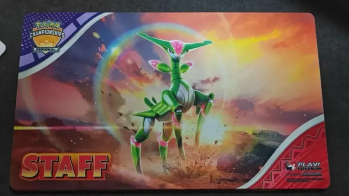Playmat STAFF Pokemon Regional Championship - Iron Leaves