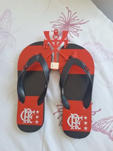 CHINELO FLAMENGO MANTO 81 NOVO