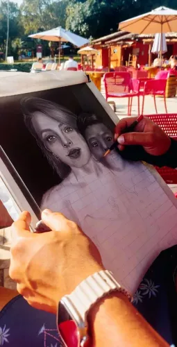 Desenho realista sob medida