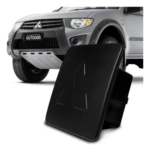 Tampa Acabamento Moldura Engate Mitsubishi Pajero L200 Triton 2007 a 2017
