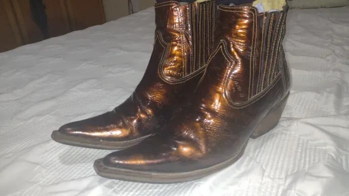 Bota West Country Marrom Envernizado